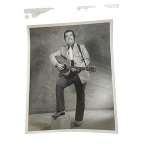James Casey Vintage 60s-70s Country Music Singer 8x10 Press Photo Collectible